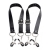 Ремни с зажимами для половых губ Spread Labia Spreader Straps with Clamps - XR Brands - купить с доставкой в Новокуйбышевске
