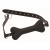 Черный кляп в форме косточки Hound Adjustable Dog Bone Gag - XR Brands - купить с доставкой в Новокуйбышевске