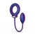 Фиолетовое эрекционное виброкольцо с анальным шариком Eclipse - ONE DC B.V. - в Новокуйбышевске купить с доставкой