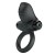 Черное эрекционное кольцо с вибрацией Adrien - Baile - в Новокуйбышевске купить с доставкой