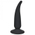 Чёрная анальная пробка P-spot Teazer Black - 12,2 см. - Lola Games - в Новокуйбышевске купить с доставкой