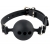 Силиконовый кляп-шар с отверстиями для дыхания Silicone Breathable Ball Gag Small - Pipedream - купить с доставкой в Новокуйбышевске