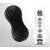 Мастурбатор FLEX Rocky Black с плотным рельефом - Tenga - в Новокуйбышевске купить с доставкой