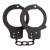 Чёрные наручники из листового металла BONDX METAL CUFFS BLACK - Dream Toys - купить с доставкой в Новокуйбышевске