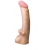 Телесная насадка REAL Standard с усиками на основании - 19 см. - LOVETOY (А-Полимер) - купить с доставкой в Новокуйбышевске