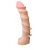 Насадка REAL Standard со спиралевидным узором - 19 см. - LOVETOY (А-Полимер) - купить с доставкой в Новокуйбышевске