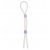 Прозрачное эрекционное кольцо-лассо SILICONE LASSO COCK RING DUAL BEADS - NMC - в Новокуйбышевске купить с доставкой