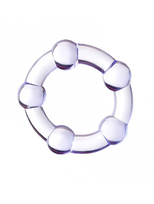 Фиолетовое эрекционное кольцо A-Toys - A-toys - в Новокуйбышевске купить с доставкой