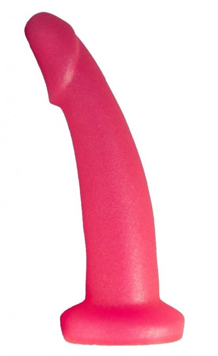 Розовый плаг-массажёр для простаты - 13,5 см. - LOVETOY (А-Полимер) - в Новокуйбышевске купить с доставкой