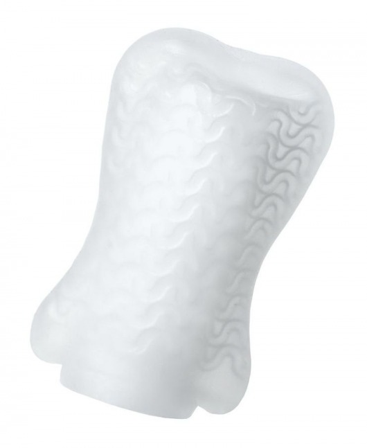 Белый мастурбатор A-Toys Pocket Wavy - A-toys - в Новокуйбышевске купить с доставкой