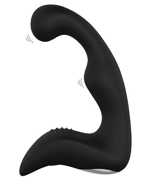 Чёрный перезаряжаемый массажёр простаты BOOTY PLEASER - Dream Toys - в Новокуйбышевске купить с доставкой