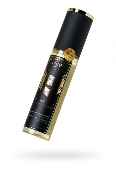 Растительное массажное масло Orgie Tantric Divine Nectar - 200 мл. - ORGIE - купить с доставкой в Новокуйбышевске