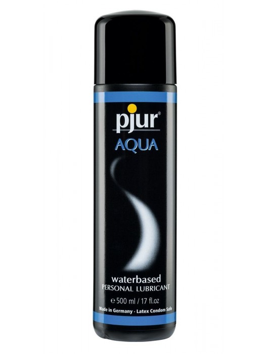 Увлажняющий лубрикант pjur AQUA - 500 мл. - Pjur - купить с доставкой в Новокуйбышевске