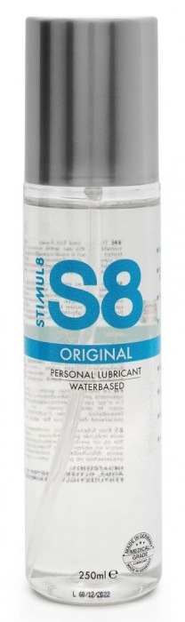 Универсальный лубрикант на водной основе S8 Original Lubricant - 250 мл. - Stimul8 - купить с доставкой в Новокуйбышевске