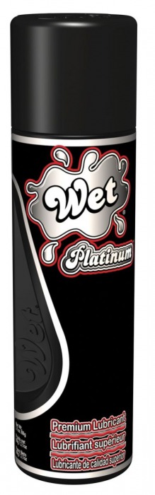 Гель-лубрикант на силиконовой основе Wet Platinum - 93 мл. - Wet International Inc. - купить с доставкой в Новокуйбышевске