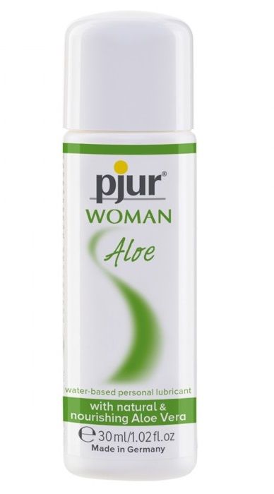 Лубрикант на водной основе pjur WOMAN Aloe - 30 мл. - Pjur - купить с доставкой в Новокуйбышевске