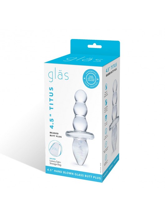 Многофункциональная стеклянная пробка,  5 см - Glas