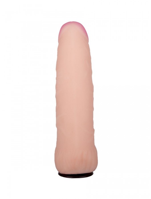 Черный пояс-трусики с двумя насадками  Экзотик-Sara  - 16,5 и 11 см. - LOVETOY (А-Полимер) - купить с доставкой в Новокуйбышевске