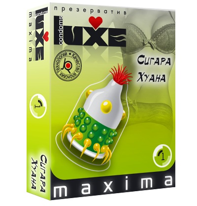 Презерватив LUXE Maxima  Сигара Хуана  - 1 шт. - Luxe - купить с доставкой в Новокуйбышевске