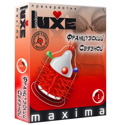 Презерватив LUXE Maxima  Французский связной  - 1 шт. - Luxe - купить с доставкой в Новокуйбышевске