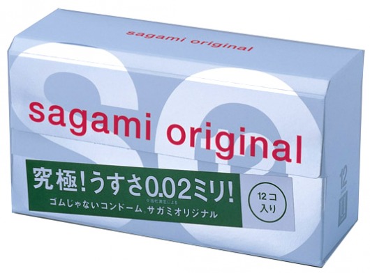 Ультратонкие презервативы Sagami Original - 12 шт. - Sagami - купить с доставкой в Новокуйбышевске