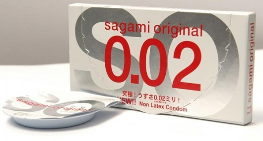 Ультратонкие презервативы Sagami Original - 2 шт. - Sagami - купить с доставкой в Новокуйбышевске