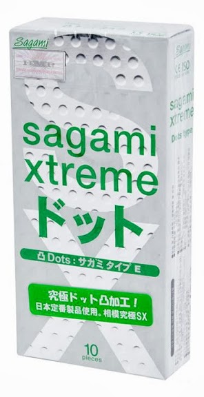 Презервативы Sagami Xtreme Type-E с точками - 10 шт. - Sagami - купить с доставкой в Новокуйбышевске