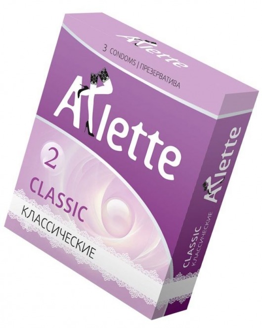 Классические презервативы Arlette Classic - 3 шт. - Arlette - купить с доставкой в Новокуйбышевске