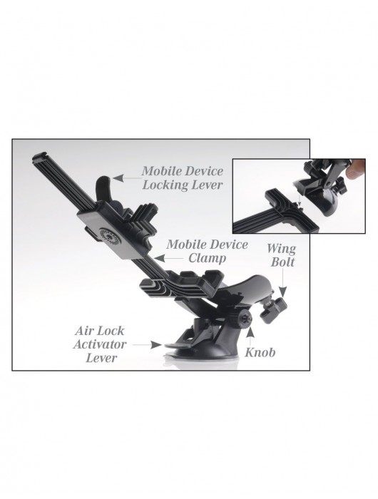 Прозрачный автоматический мастурбатор-анус Mega-Bator Ass - Pipedream - в Новокуйбышевске купить с доставкой