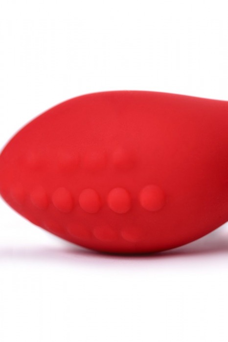 Красный силиконовый вибростимулятор простаты Proman - 12,5 см. - ToyFa - в Новокуйбышевске купить с доставкой