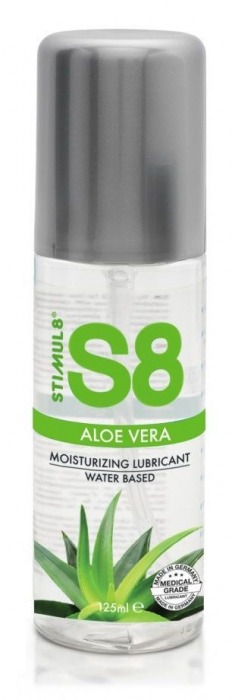 Лубрикант на водной основе S8 Aloe Vera Lube - 125 мл. - Stimul8 - купить с доставкой в Новокуйбышевске