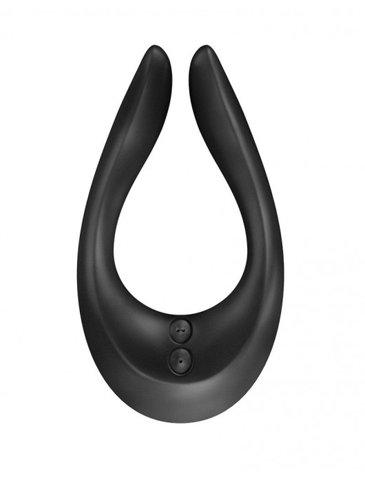 Чёрный многофункциональный стимулятор для пар Satisfyer Partner Multifun 2 - Satisfyer - в Новокуйбышевске купить с доставкой