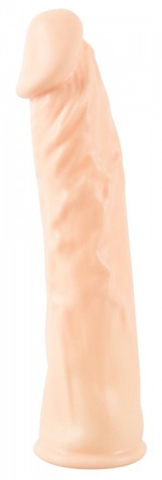 Телесная насадка-удлинитель Silicone Extension - 19 см. - Orion - в Новокуйбышевске купить с доставкой