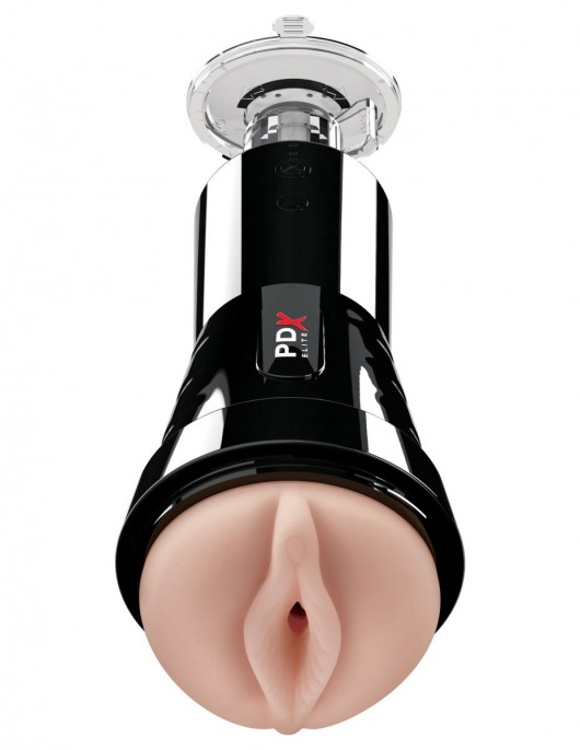 Телесный вибромастурбатор-вагина Cock Compressor Vibrating Stroker - Pipedream - в Новокуйбышевске купить с доставкой