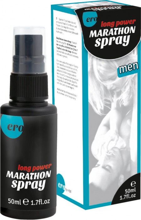 Пролонгирующий спрей для мужчин Long Power Marathon Spray - 50 мл. - Ero - купить с доставкой в Новокуйбышевске