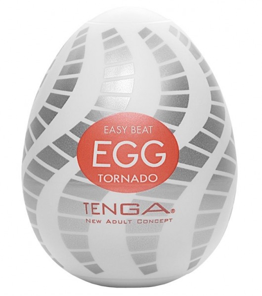 Мастурбатор-яйцо EGG Tornado - Tenga - в Новокуйбышевске купить с доставкой