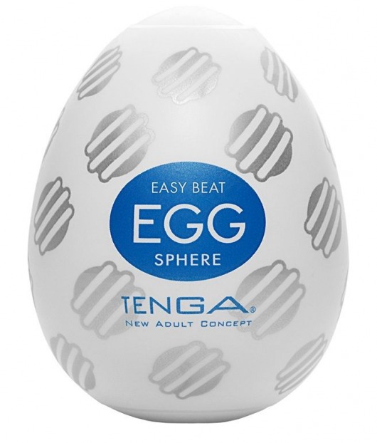 Мастурбатор-яйцо EGG Sphere - Tenga - в Новокуйбышевске купить с доставкой