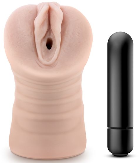 Телесный мастурбатор-вагина Rain - Blush Novelties - в Новокуйбышевске купить с доставкой