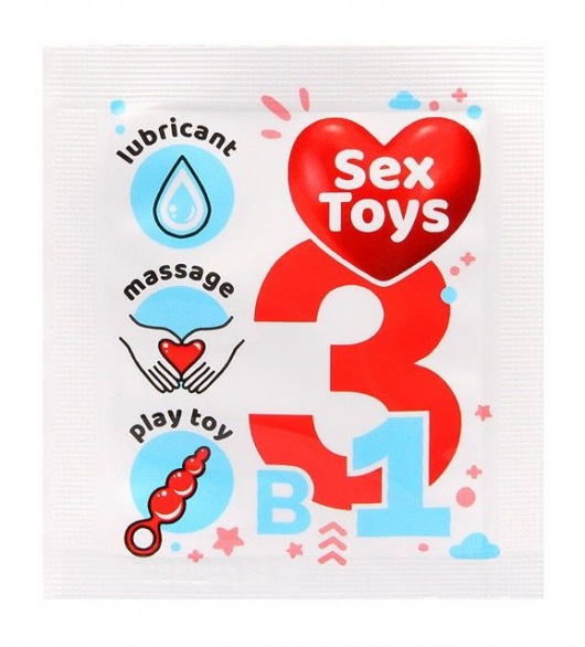 Гель-лубрикант на водной основе Sex Toys - 4 гр. - Биоритм - купить с доставкой в Новокуйбышевске