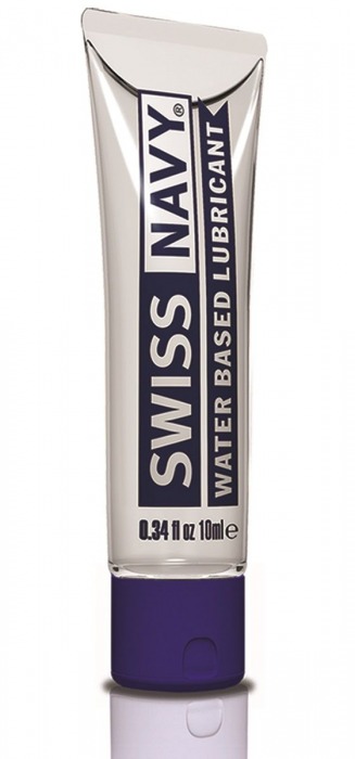 Лубрикант Swiss Navy Water Based Lube на водной основе - 10 мл. - Swiss navy - купить с доставкой в Новокуйбышевске