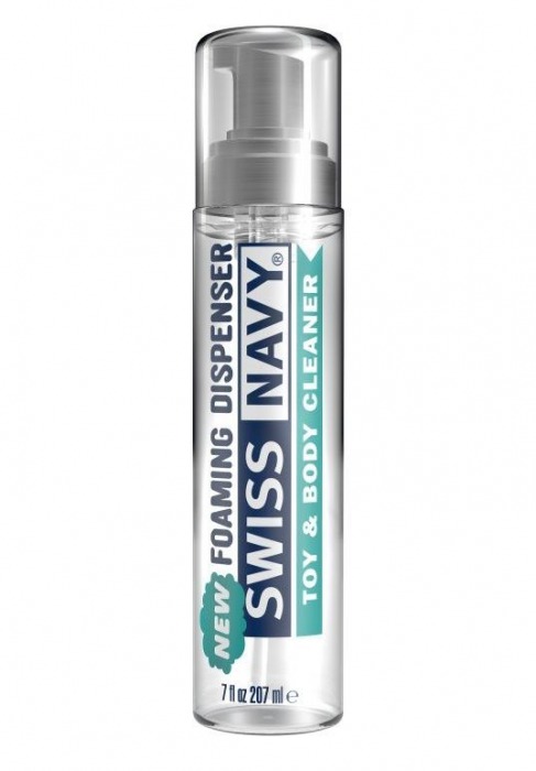 Очищающая пенка для игрушек и тела Swiss Navy Toy   Body Cleaner Foamer - 207 мл. - Swiss navy - купить с доставкой в Новокуйбышевске