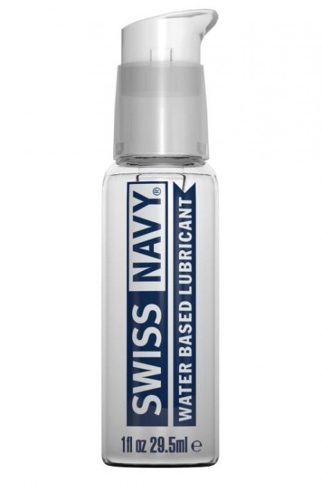 Лубрикант Swiss Navy Water Based Lube на водной основе - 29,5 мл. - Swiss navy - купить с доставкой в Новокуйбышевске