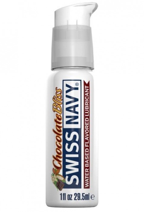 Лубрикант с ароматом шоколада Swiss Navy Chocolate Bliss Lube - 29,5 мл. - Swiss navy - купить с доставкой в Новокуйбышевске