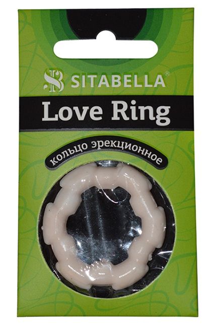 Фигурное эрекционное кольцо из киберкожи - Sitabella - в Новокуйбышевске купить с доставкой