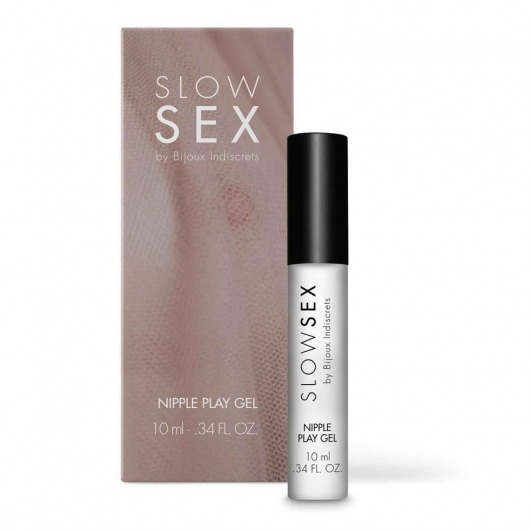 Возбуждающий гель для сосков Slow Sex Nipple Play Gel - 10 мл. - Bijoux Indiscrets - купить с доставкой в Новокуйбышевске