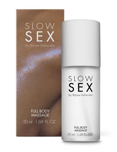 Массажный гель Slow Sex Full Body Massage - 50 мл. - Bijoux Indiscrets - купить с доставкой в Новокуйбышевске
