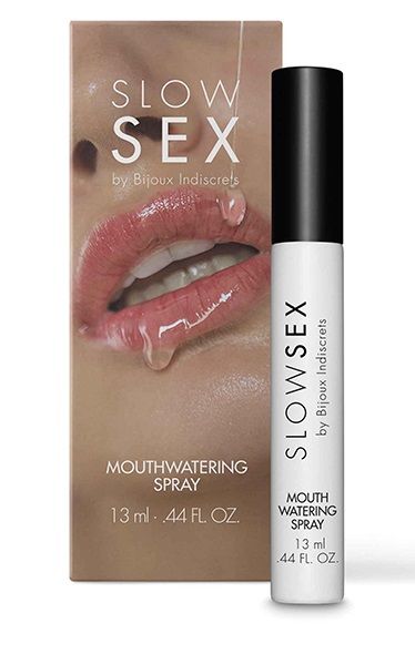 Спрей для усиления слюноотделения Slow Sex Mouthwatering Spray - 13 мл. - Bijoux Indiscrets - купить с доставкой в Новокуйбышевске