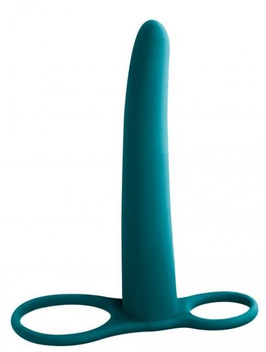 Зеленая насадка для двойного проникновения Gimlet - 16 см. - Lola Games - купить с доставкой в Новокуйбышевске