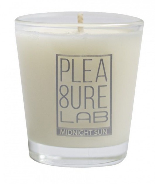 Массажная свеча Midnight Sun с ароматом инжира - 50 мл. - Pleasure Lab - купить с доставкой в Новокуйбышевске