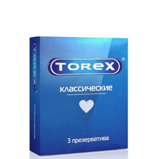 Гладкие презервативы Torex  Классические  - 3 шт. - Torex - купить с доставкой в Новокуйбышевске